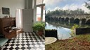 Ett kollage av bilder från Grez-sur-Loing.