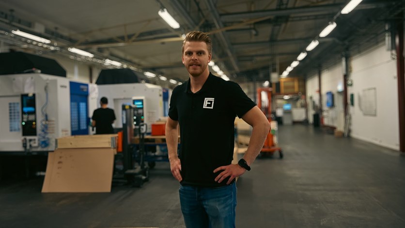 Olof Karlsson, vd på Finmekanik.