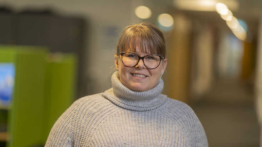 Porträtt av Malin Liedholm