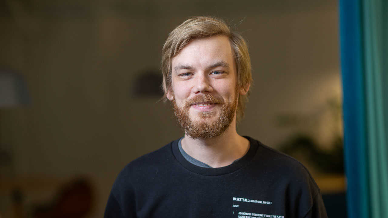 Porträtt av Oskar Sundholm