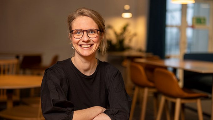 Porträtt av Lydia Olofsgård. 