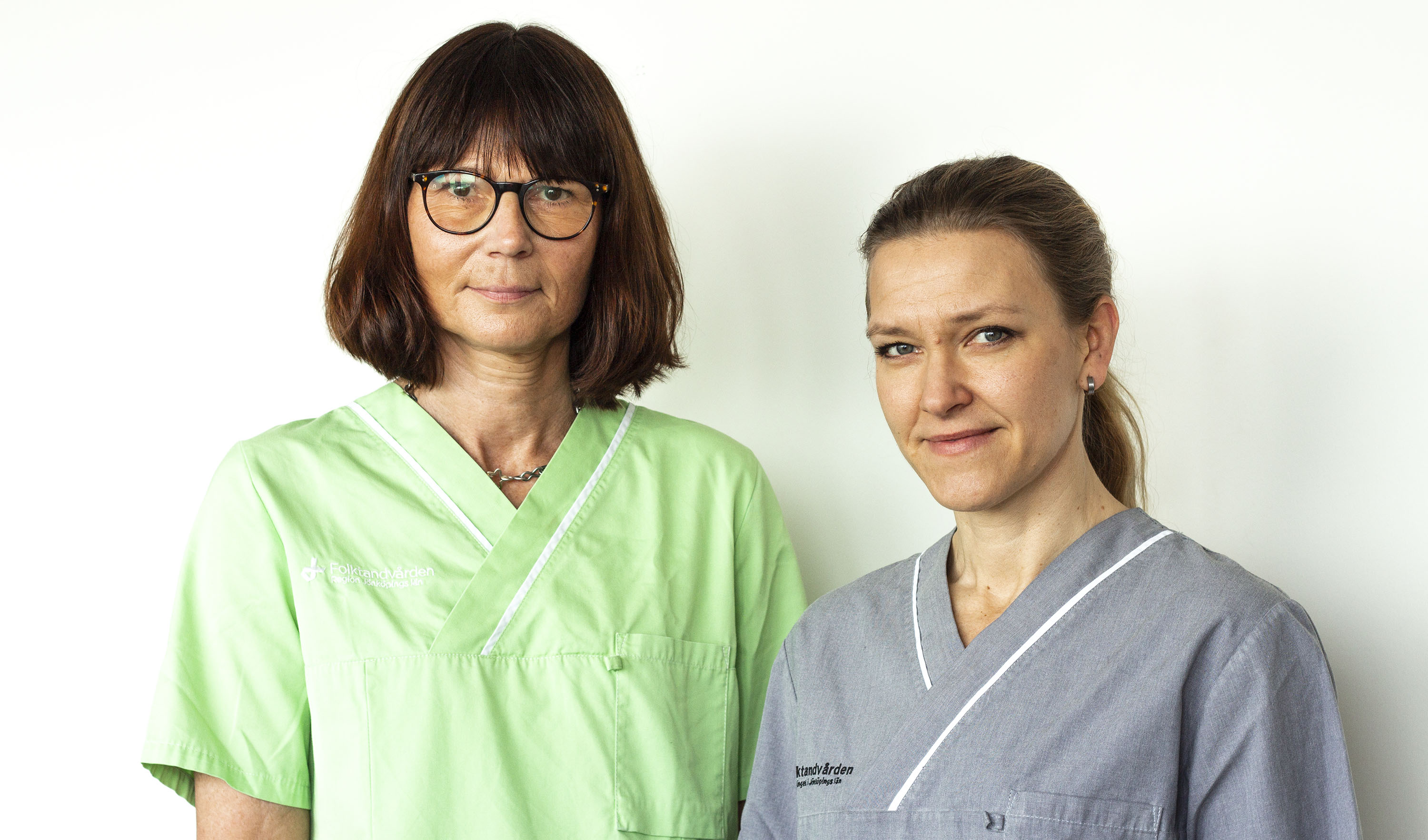 Klinikkordinator Ewa Wallén och klinikchef Karolina Mikkelä Stange