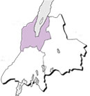 Geografisk bild som visar förvaltningsområdet Norr.