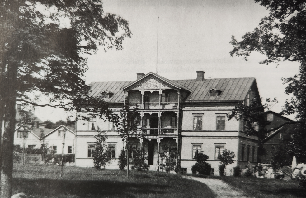 Sörängens hus vid statsparken i Nässjö.